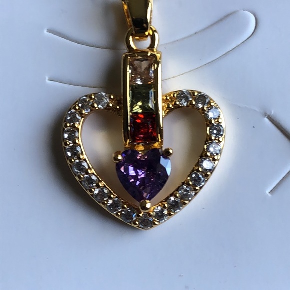 Tri-Color Necklace Set - Picture 5 of 11